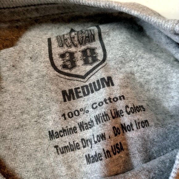 Hailie Deegan Shirt Men Medium Gray HD4 Graphic Race Car Driver Racing NASCAR - Picture 8 of 9